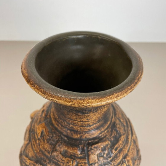 Image 1 of Vaso vintage in ceramica lavica colorata "Maya Tiki" di Jasba Ceramics, Germania, anni '70