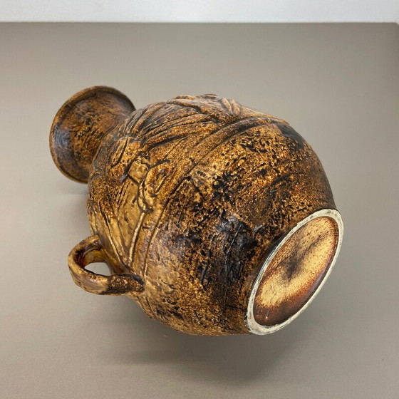 Image 1 of Vaso vintage in ceramica lavica colorata "Maya Tiki" di Jasba Ceramics, Germania, anni '70