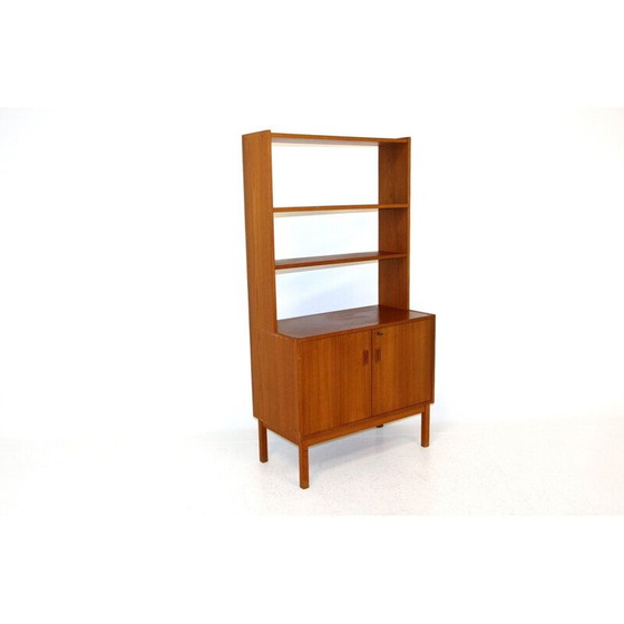 Image 1 of Vintage bookcase with beechwood chest of drawers, Sweden 1960