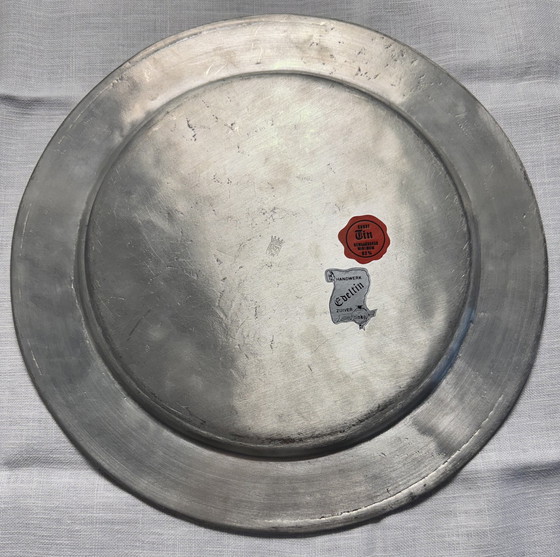 Image 1 of Pewter Plate Tinko