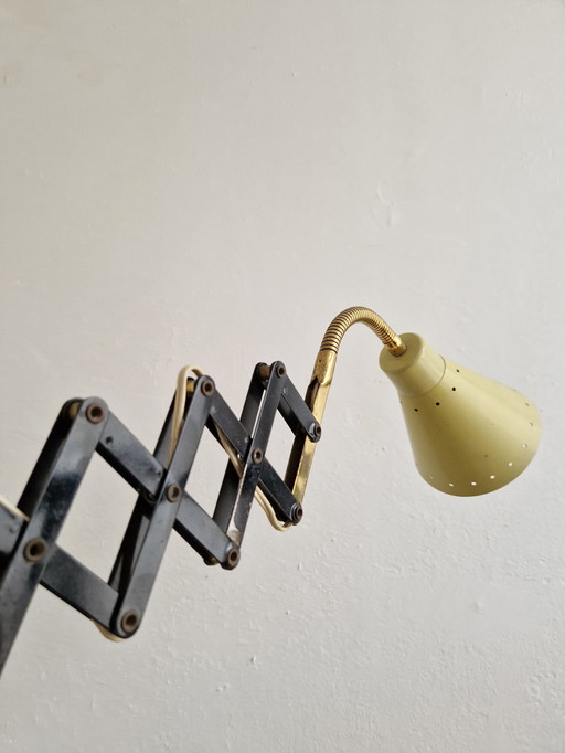 Vintage Hala Zeist scissor lamp wall lamp