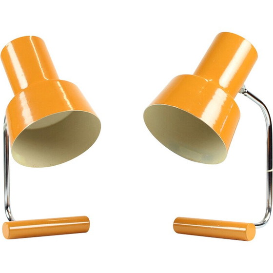 Image 1 of Pair of mid century table lamps by Lidokov, Czechoslovakia 1960s