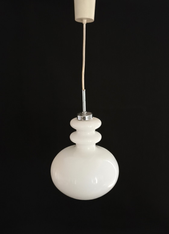 Image 1 of Peill and Putzler vintage space age hanging lamp