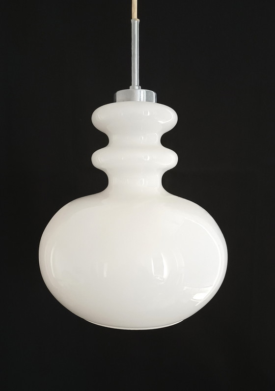 Image 1 of Peill and Putzler vintage space age hanging lamp