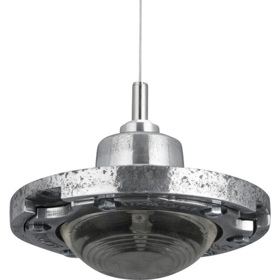 Image 1 of Vintage British airfield prismatic glass traffic lights