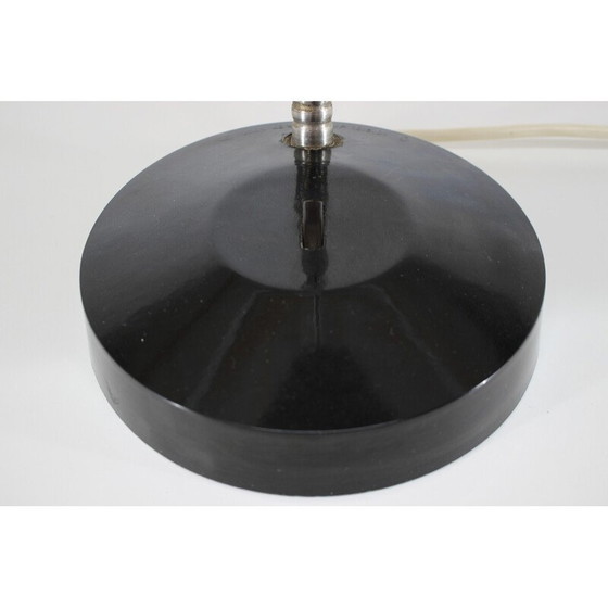 Image 1 of Vintage black bakelite table lamp by Elektrosvit, Czechoslovakia 1950s