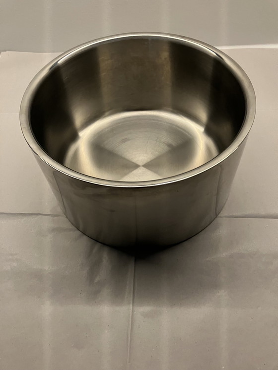 Image 1 of Iittala Double Walled Stainless Steel Salad Bowl