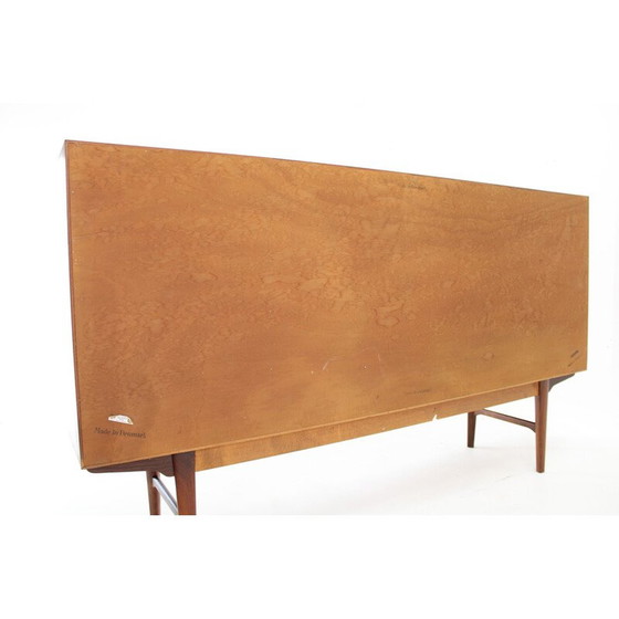Image 1 of Vintage wooden highboard by H.P.Hansen, Denmark 1960s