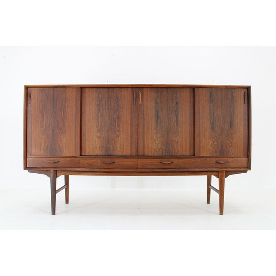 Image 1 of Vintage wooden highboard by H.P.Hansen, Denmark 1960s