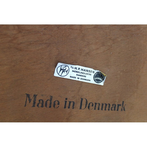 Image 1 of Vintage wooden highboard by H.P.Hansen, Denmark 1960s