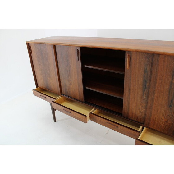 Image 1 of Vintage wooden highboard by H.P.Hansen, Denmark 1960s