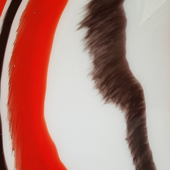 Image 1 of Large Studio Glass Bowl by Mihai Topescu, 1980s