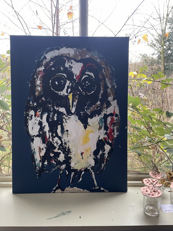 Image 1 of Painting Owl