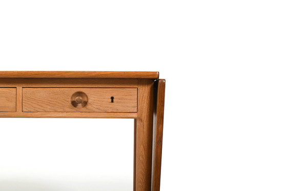 Image 1 of Fine Danish Hans J. Wegner Desk AT-305 Andreas Tuck 1950s.