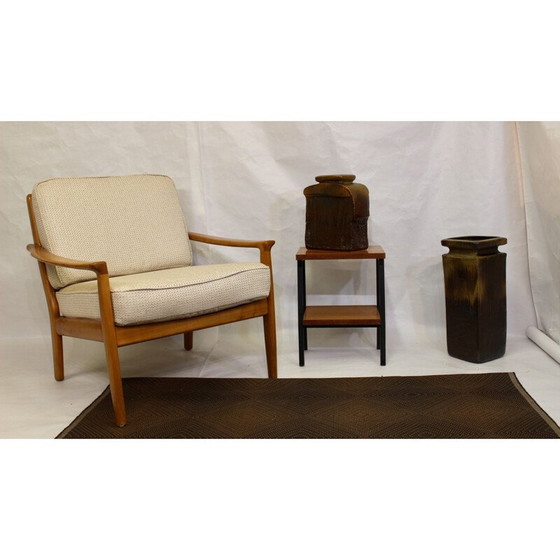 Image 1 of Pair of vintage ceramic vases by Heiner Balzar for Steuler, Germany 1970