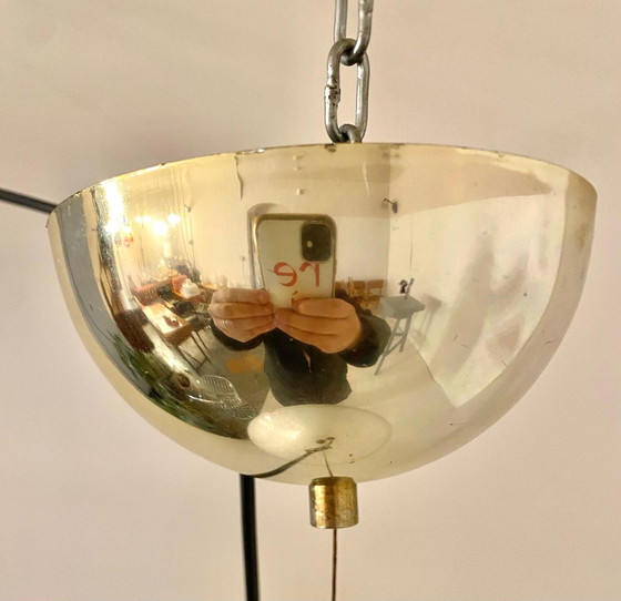 Image 1 of Lampada a sospensione Space Age Iguzzini &quot;Elpis&quot;, Harvey Guzzini, Italia anni &#39;70