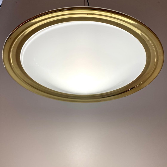 Image 1 of Lampada a sospensione Space Age Iguzzini &quot;Elpis&quot;, Harvey Guzzini, Italia anni &#39;70