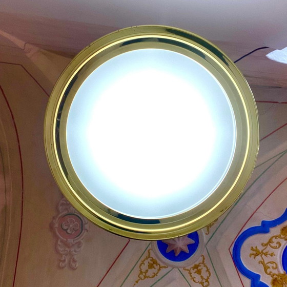 Image 1 of Lampada a sospensione Space Age Iguzzini &quot;Elpis&quot;, Harvey Guzzini, Italia anni &#39;70