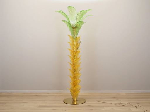 Palm Lamp, Murano Glass, Italian Design, 1970S, Manufacture: Italy