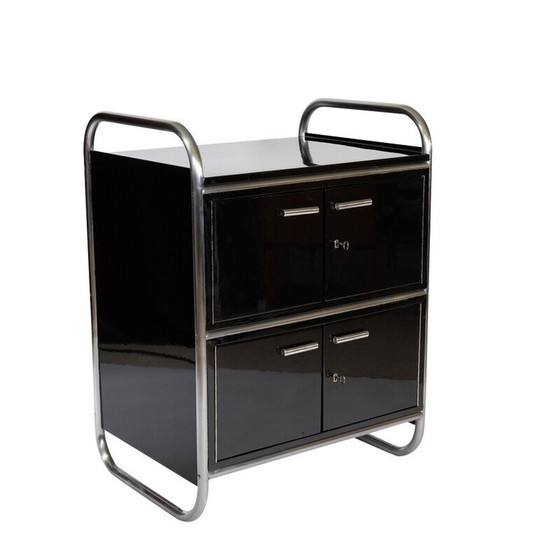 Image 1 of Vintage tubular steel filing cabinet, 1930