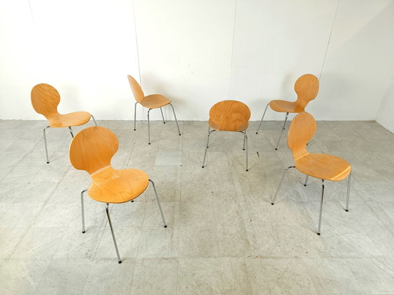 Image 1 of Set da pranzo scandinavo vintage di Erik Jorgensen