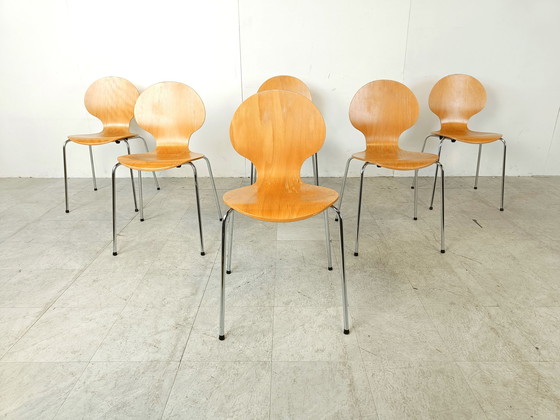 Image 1 of Set da pranzo scandinavo vintage di Erik Jorgensen