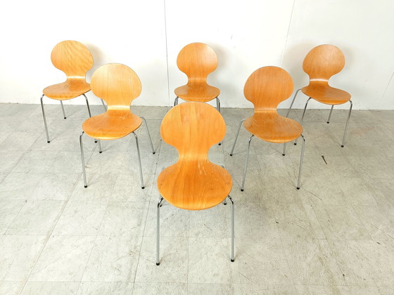 Image 1 of Set da pranzo scandinavo vintage di Erik Jorgensen