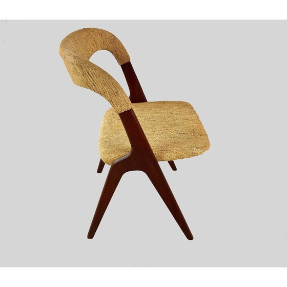 Image 1 of Set of 4 vintage dining chairs in teak by Johannes Andersen for Vamo Sønderborg, 1960s