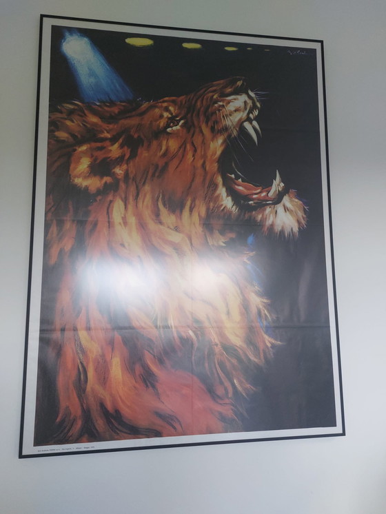 Image 1 of Mauro Colizzi circus lion poster