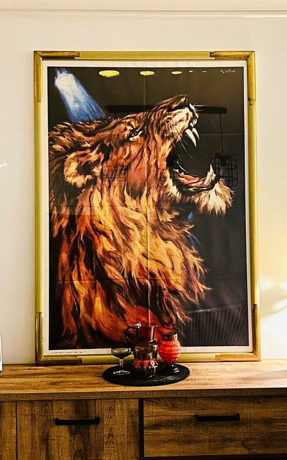 Image 1 of Mauro Colizzi circus lion poster