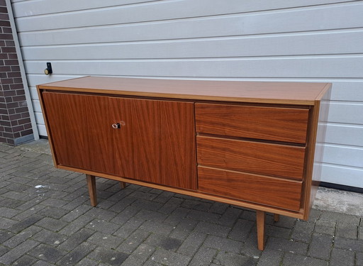 Mid - Century sideboard walnut Danish Design 60s