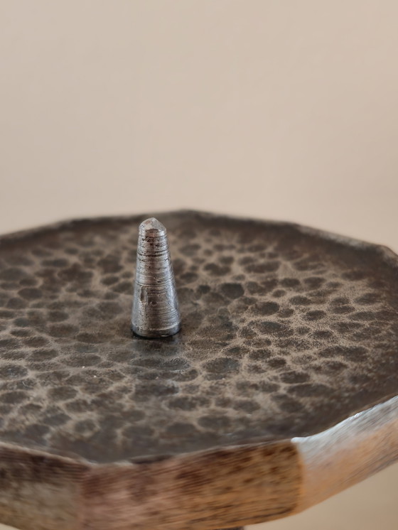 Image 1 of Vintage Robust Brutalist Candlestick Candle holder Japan