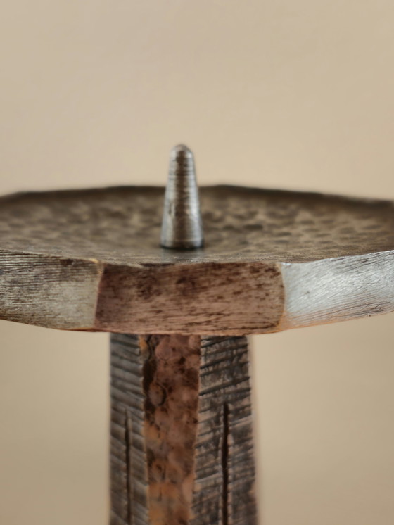 Image 1 of Vintage Robust Brutalist Candlestick Candle holder Japan