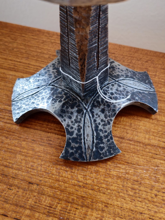 Image 1 of Vintage Robust Brutalist Candlestick Candle holder Japan