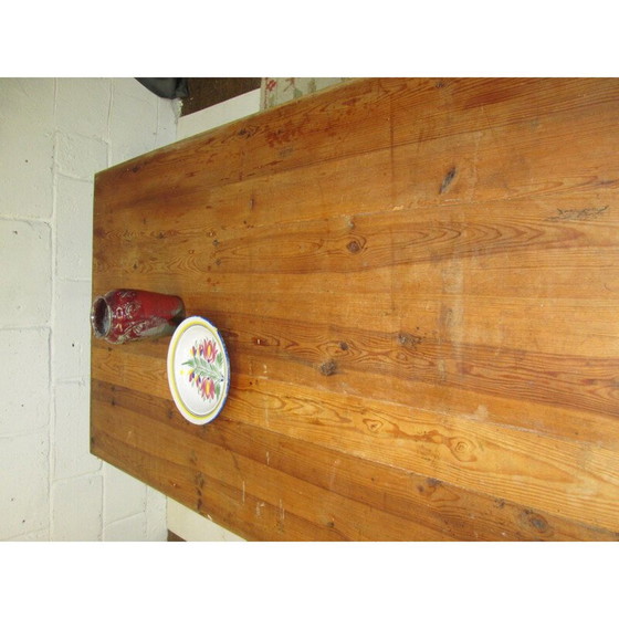 Image 1 of Tavolino da caffè vintage in legno di pino