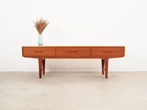 Teak Lowboard, Danish Design, 1960S, Production: Denmark