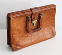 Maletín de cuero de los años 50