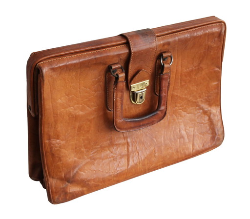 1950's Leather Briefcase