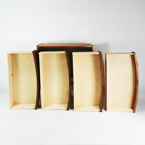 Image 1 of Vintage Sykklven chest of drawers in teak and wood by Brodrene Blindheim, Norway 1960