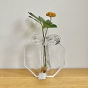 Vintage glass vase