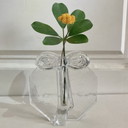 Vintage glass vase