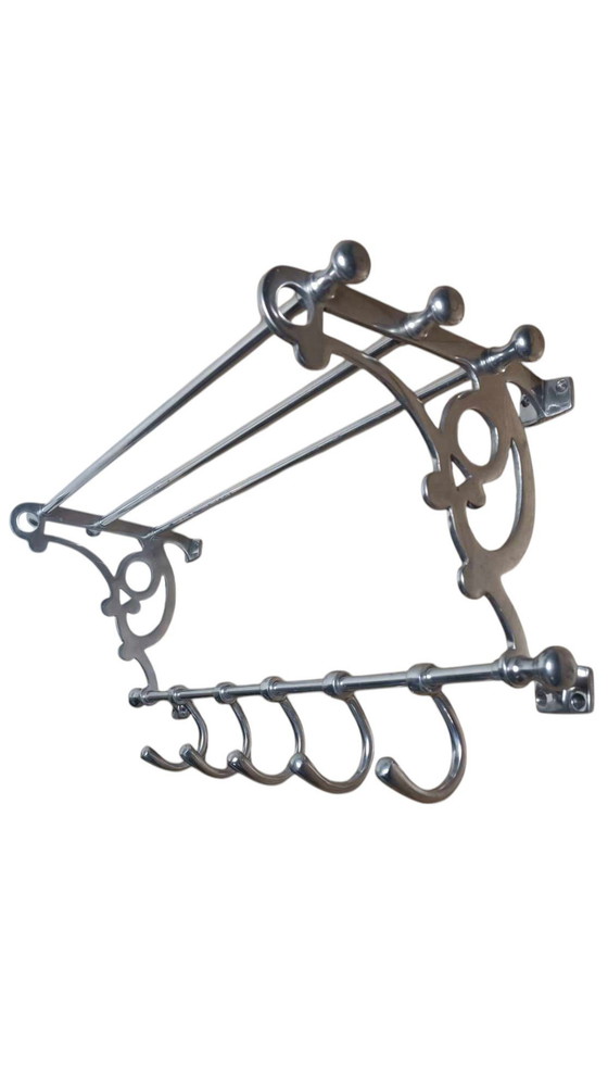 Image 1 of Coat Rack Chrome