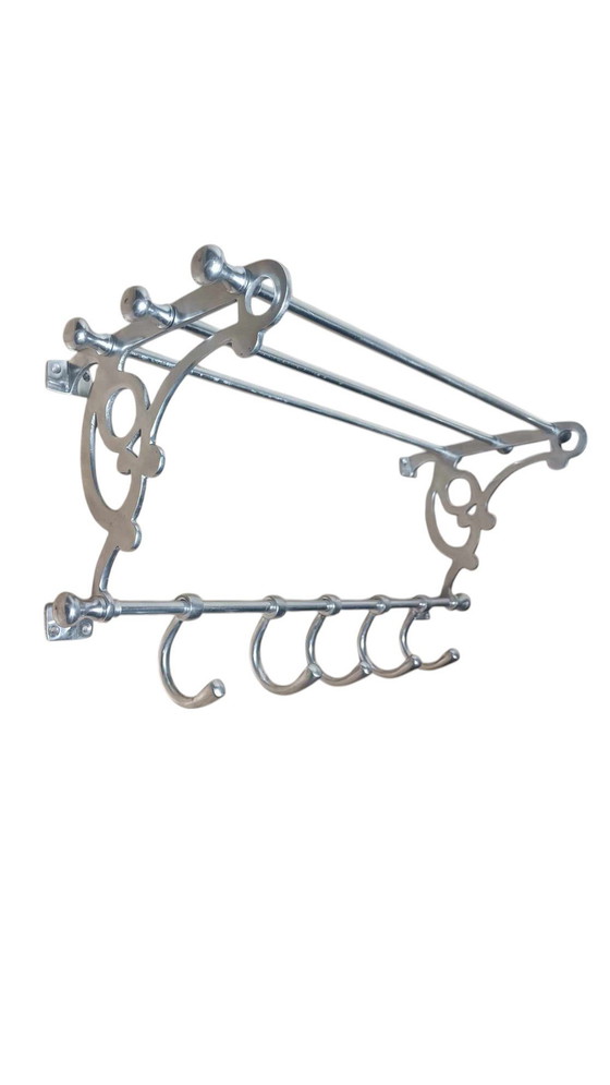 Image 1 of Coat Rack Chrome