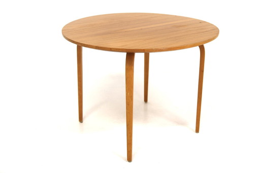  Scandinavian Elm Coffee Table, Sweden 1940