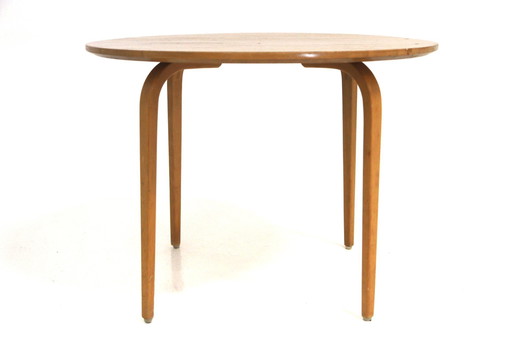  Scandinavian Elm Coffee Table, Sweden 1940