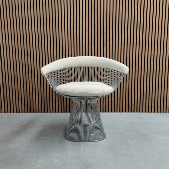 Image 1 of 4x Knoll Warren Platner chair nickel