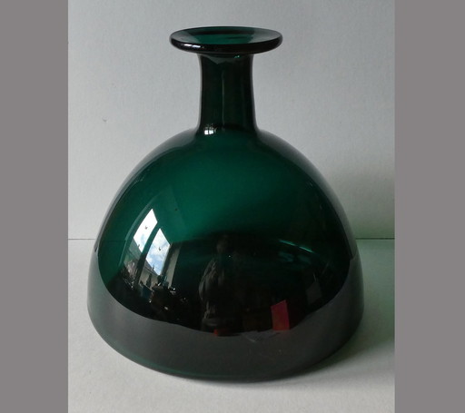 Signed vase by Per Lütken for Holmegaard, Denmark 1964