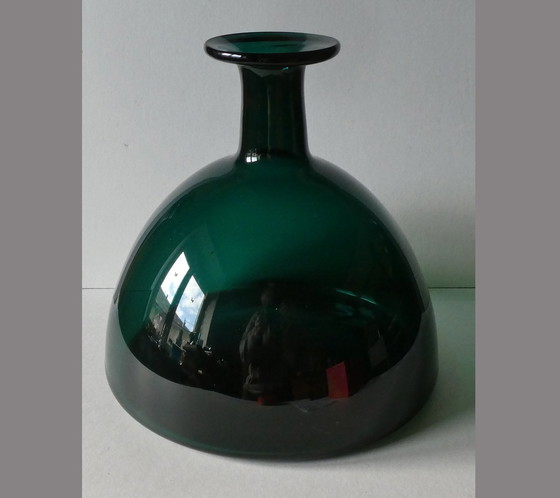 Image 1 of Signed vase by Per Lütken for Holmegaard, Denmark 1964