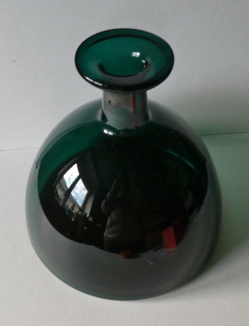 Signed vase by Per Lütken for Holmegaard, Denmark 1964