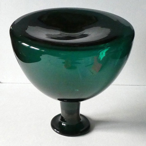 Image 1 of Signed vase by Per Lütken for Holmegaard, Denmark 1964